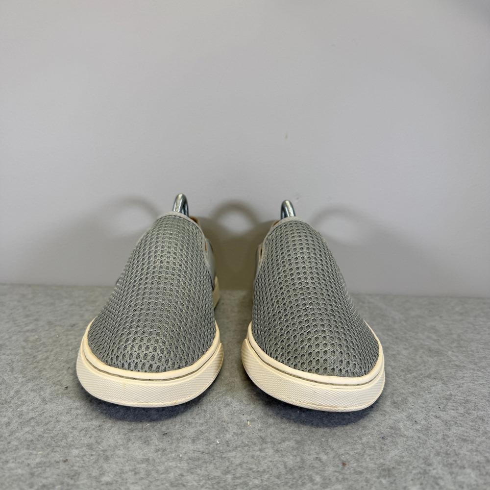 OluKai Pehuea Womens Shoes Size 7.5 Gray Mesh Slip On Sneakers 20271-PGPG - Picture 2 of 10